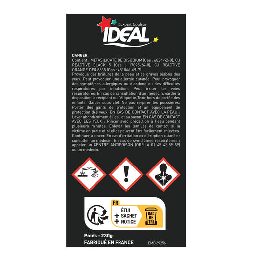 IDEAL Black Textile Dye
