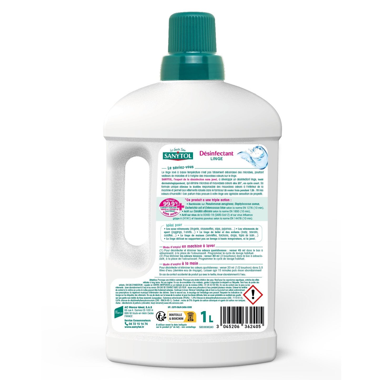 SANYTOL Active Freshness Anti-Geruch Wäschedesinfektionsmittel
