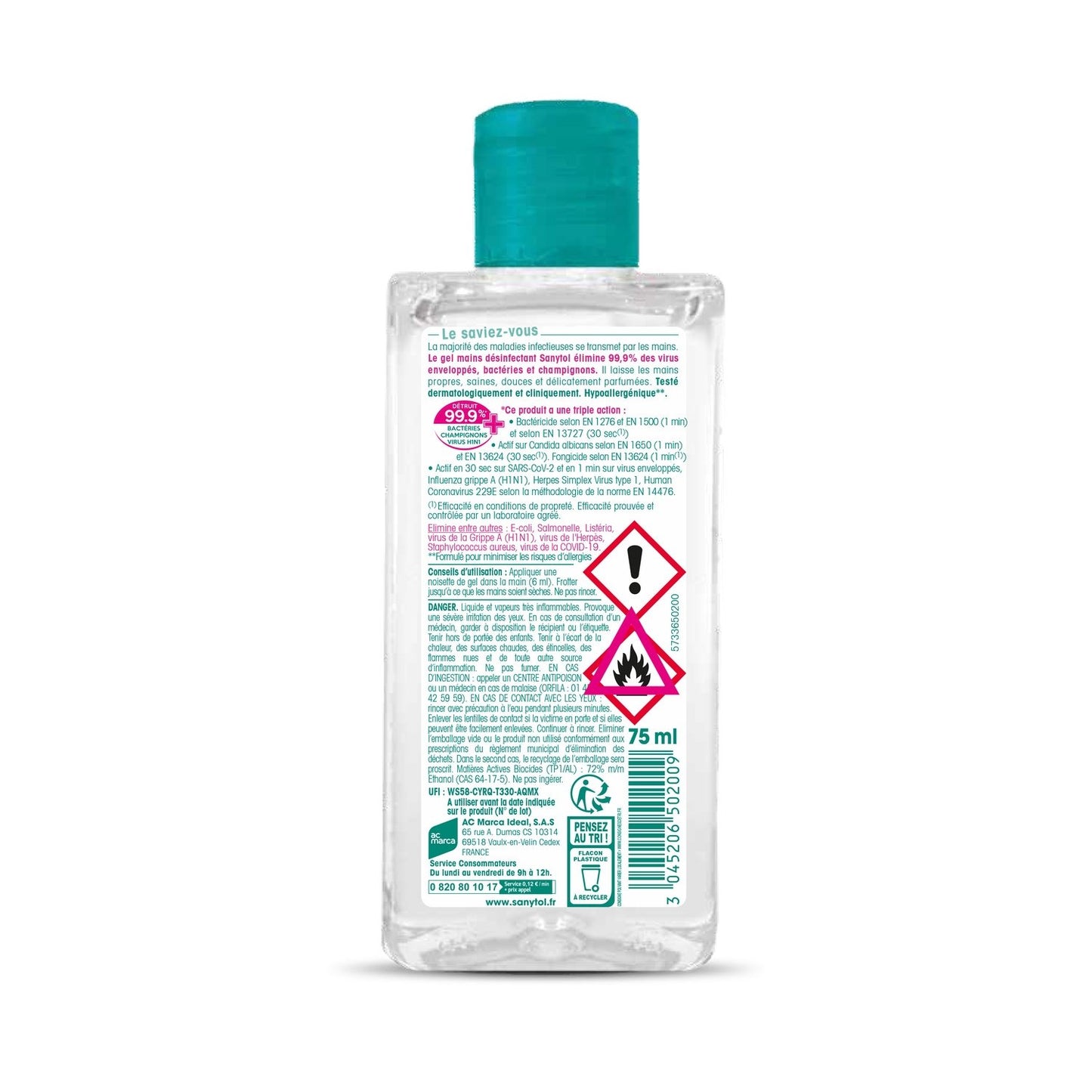 SANYTOL Green Tea Hand Sanitizer Gel