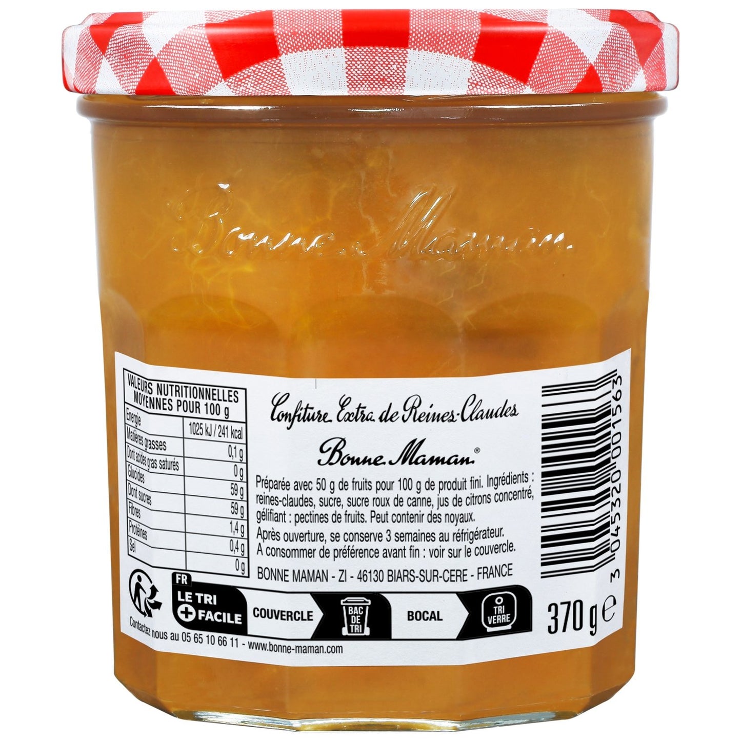 Bonne Maman Reine Claude Jam