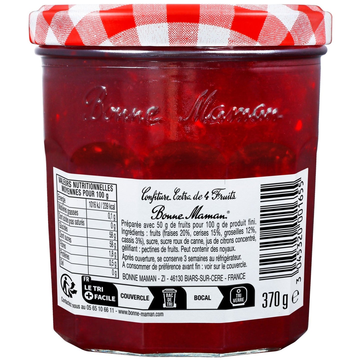 BONNE MAMAN Red Fruit Jam