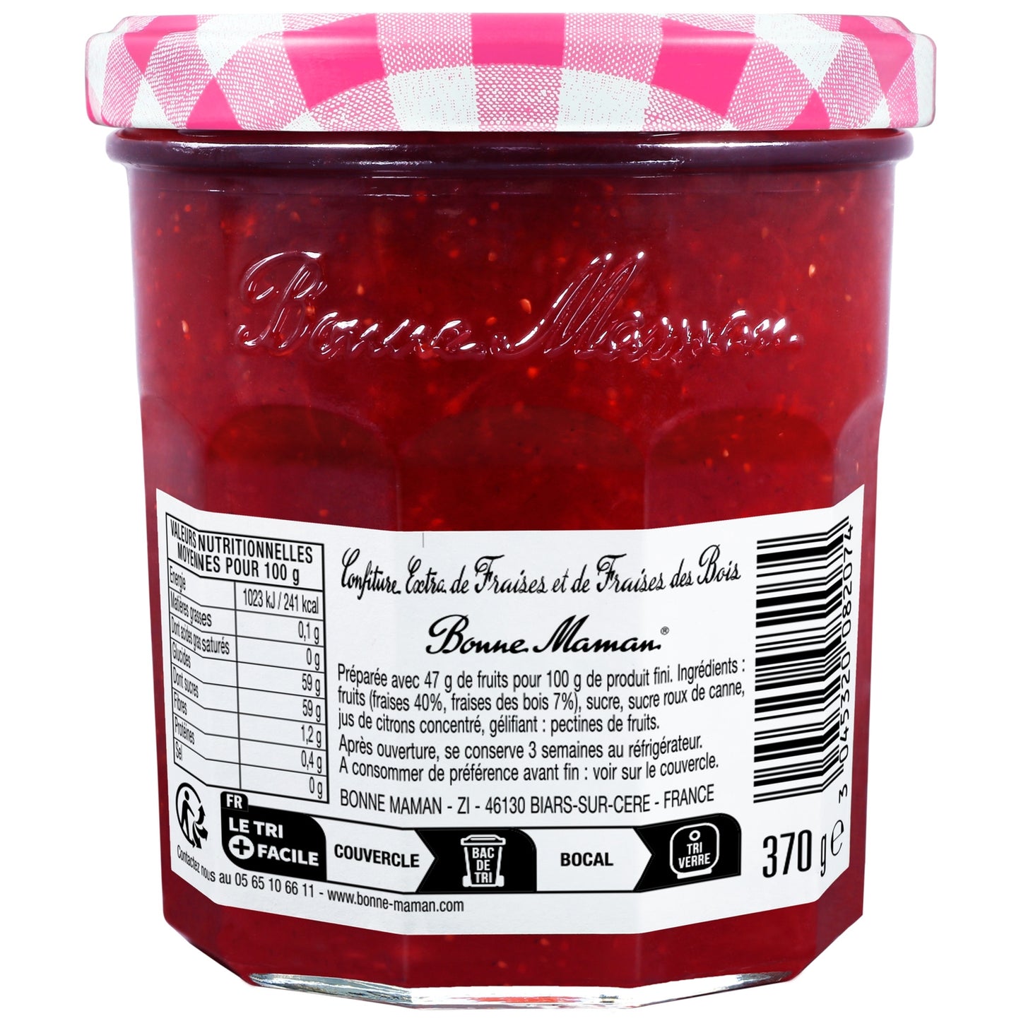 BONNE MAMAN Wild Strawberry Jam