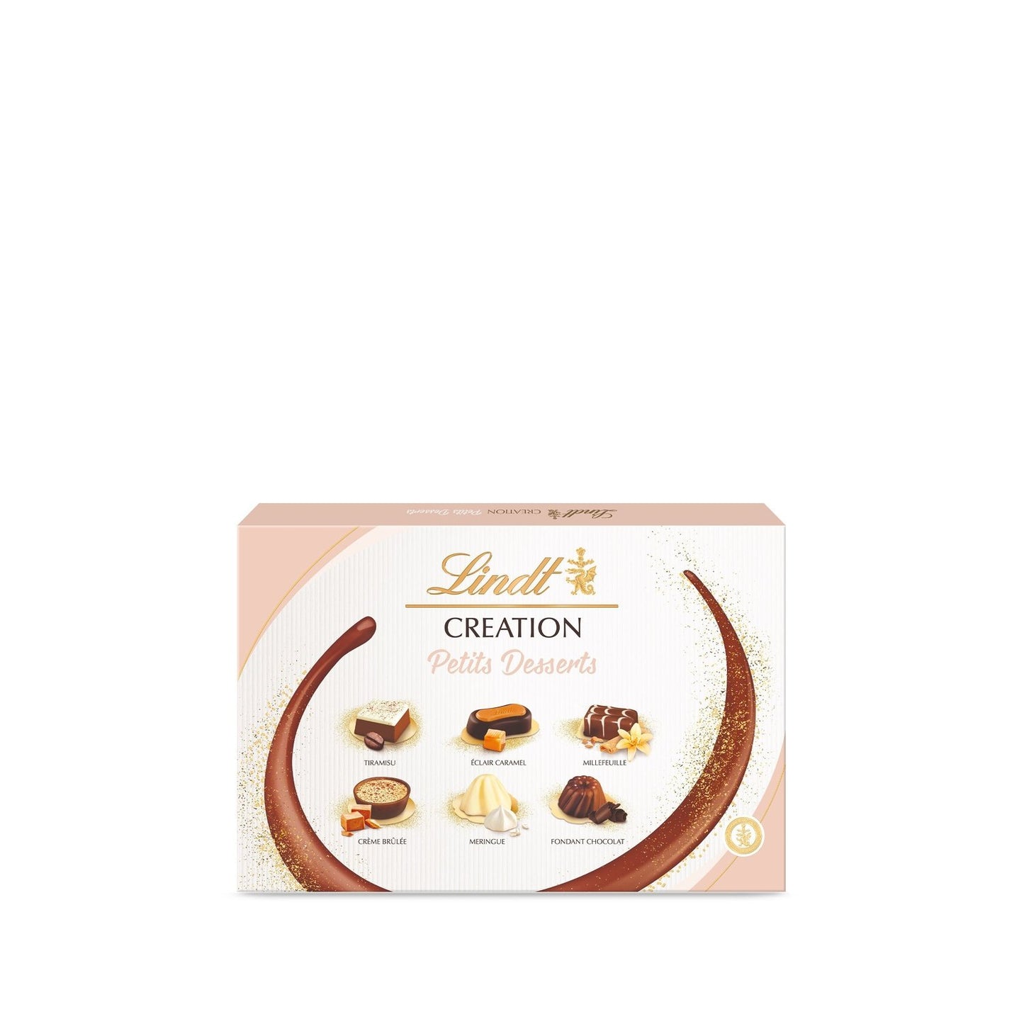 Assortiment de Chocolats Lait, Noir et Blanc, Lindt Création LINDT - Gamme de Noël 2025 la boite de 180g