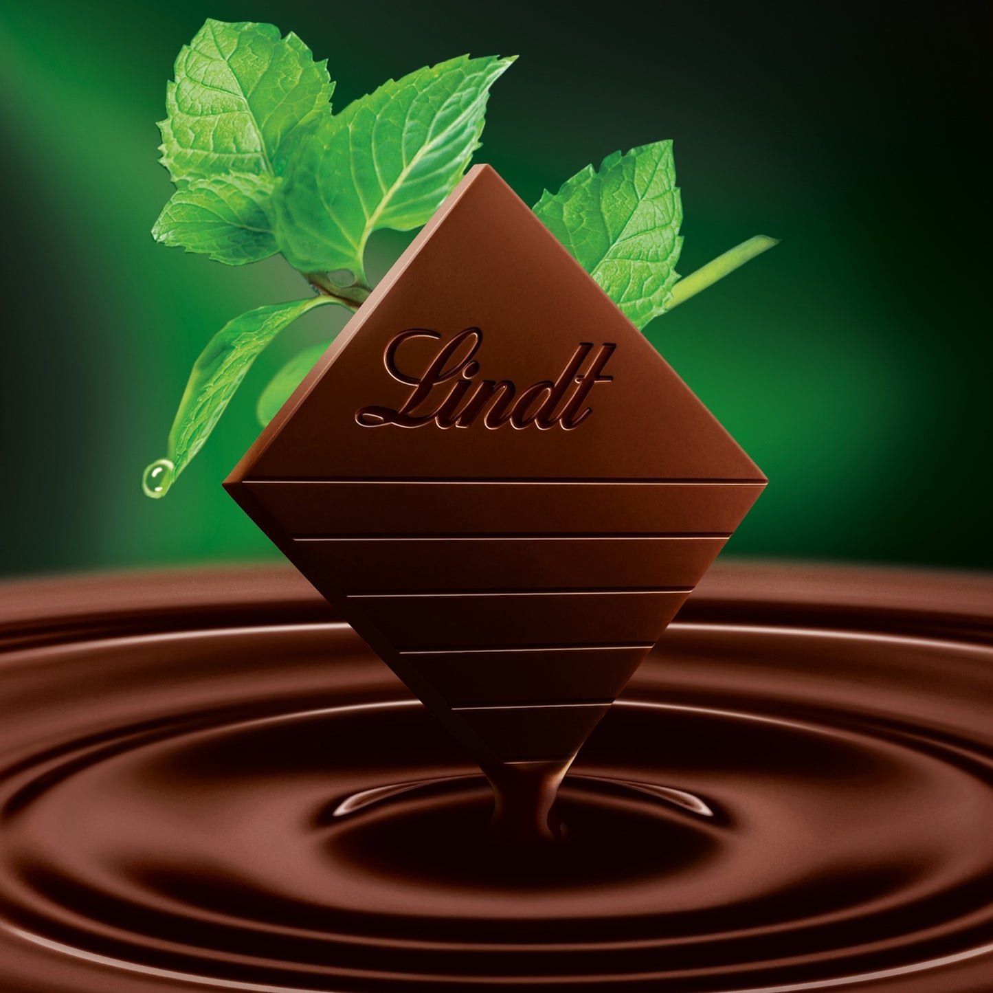 LINDT Excellence Mint Dark Chocolate Bar