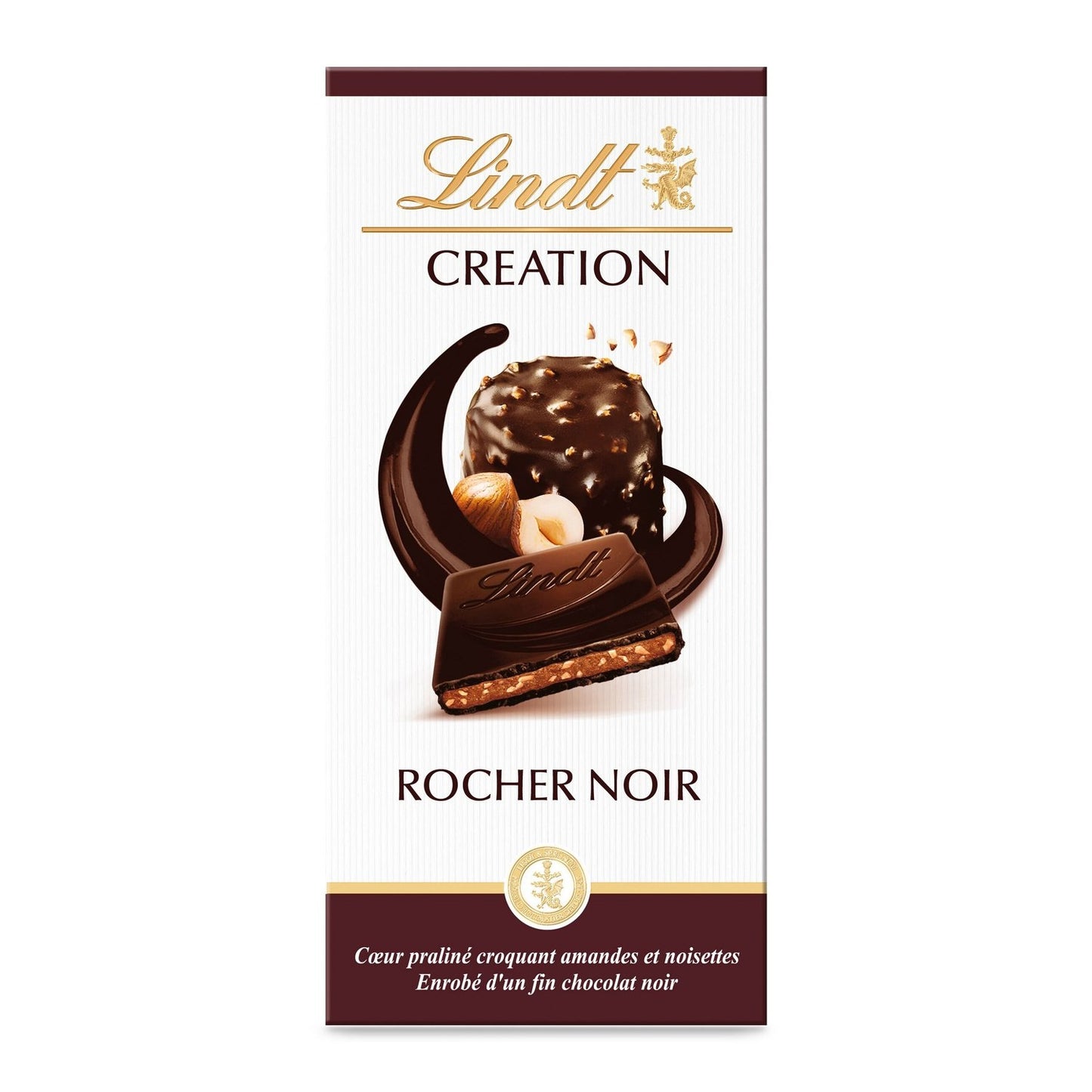 LINDT Rocher Creation Dark Chocolate Bar
