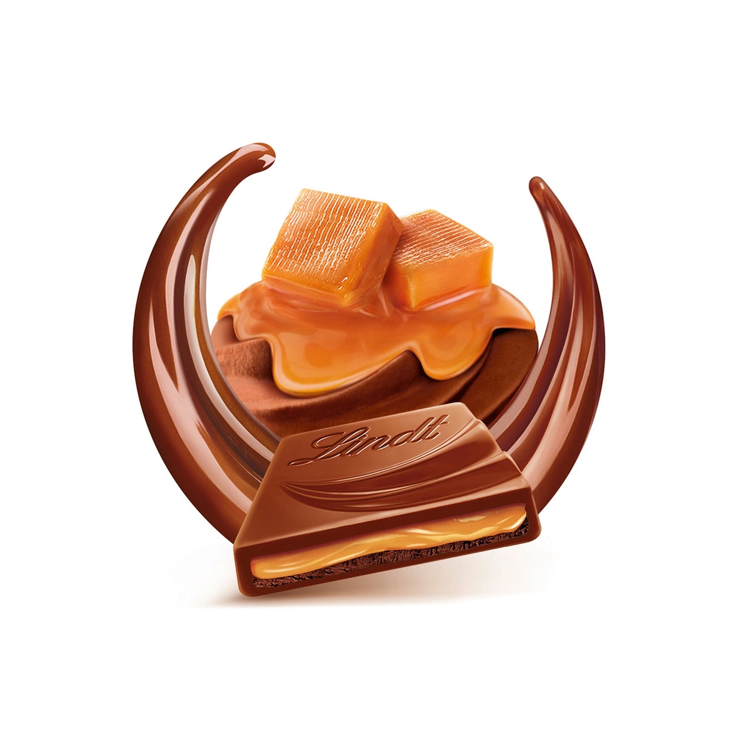 LINDT Caramel Creation Milk Chocolate Bar