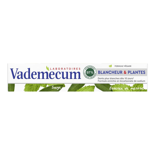 Dentifrice Blancheur & Plantes VADEMECUM