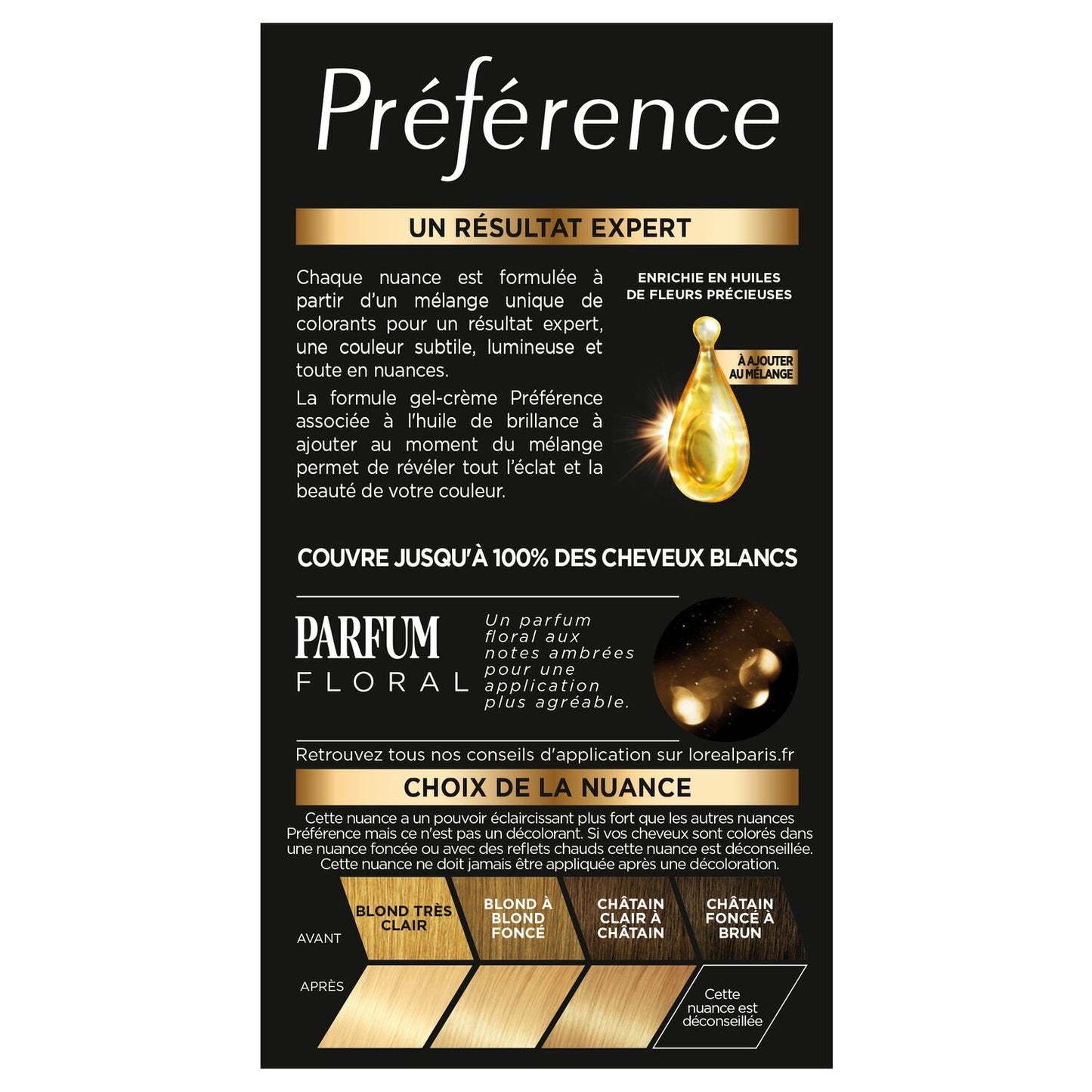 Permanente Haarfarbe 01 Prag Sehr Sehr Hellblond Natürlicher Langanhaltender Glanz Preference L'OREAL PARIS