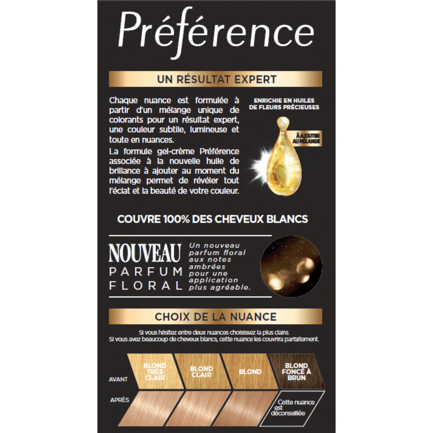 Permanente Coloration 9.1 Oslo Sehr helles Aschblond Hohe Intensität Glanz Vorliebe L'OREAL PARIS