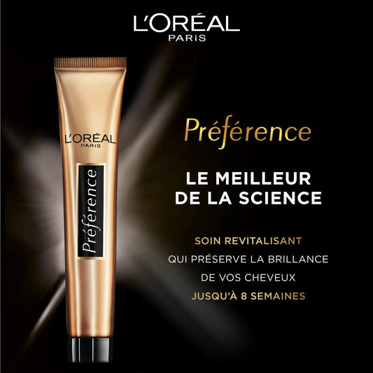 Permanente Coloration 5. 0 Brügge Hellbraun Hohe Intensität Glanz Vorliebe L'OREAL PARIS