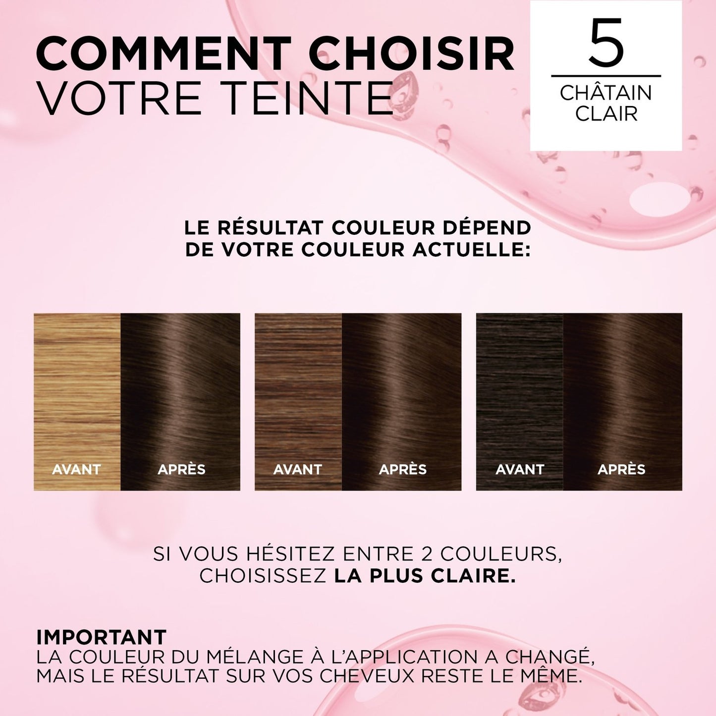 Coloration 5 Châtain Clair Enrichie en Acide Hyaluronique Couvre 100% Cheveux Blancs Excellence Crème L'OREAL PARIS