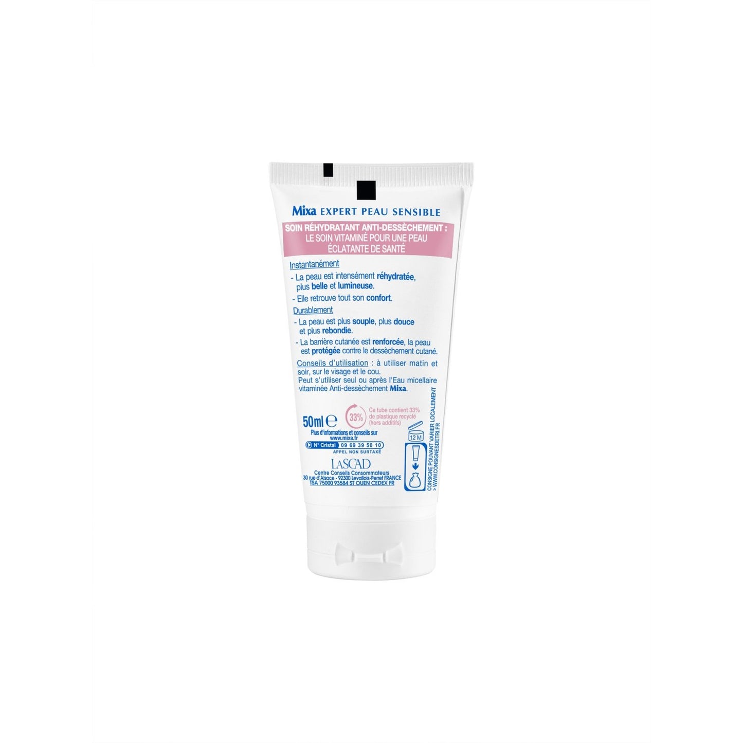 MIXA Anti-Dryness Rehydrating Facial Treatment for Sensitive Skin