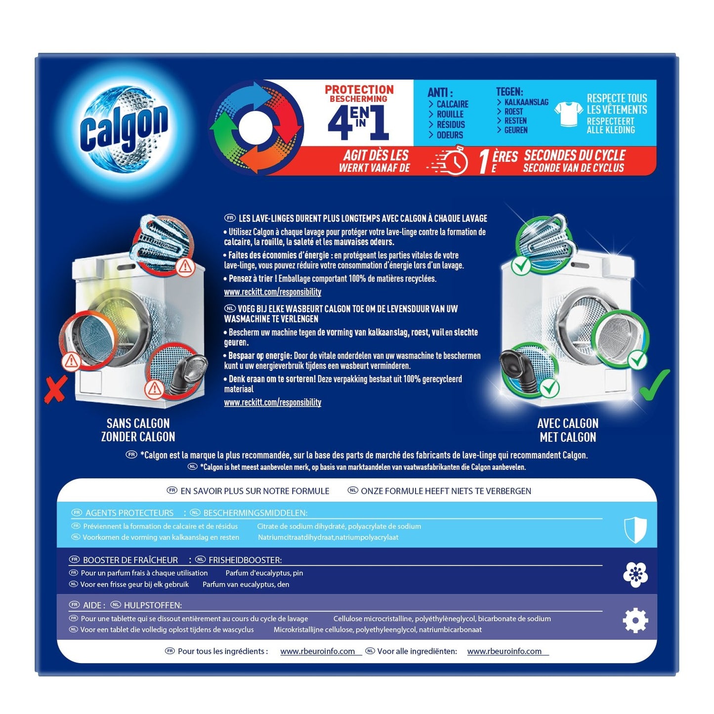 CALGON 4-in-1 Anti-Limescale Tablets
