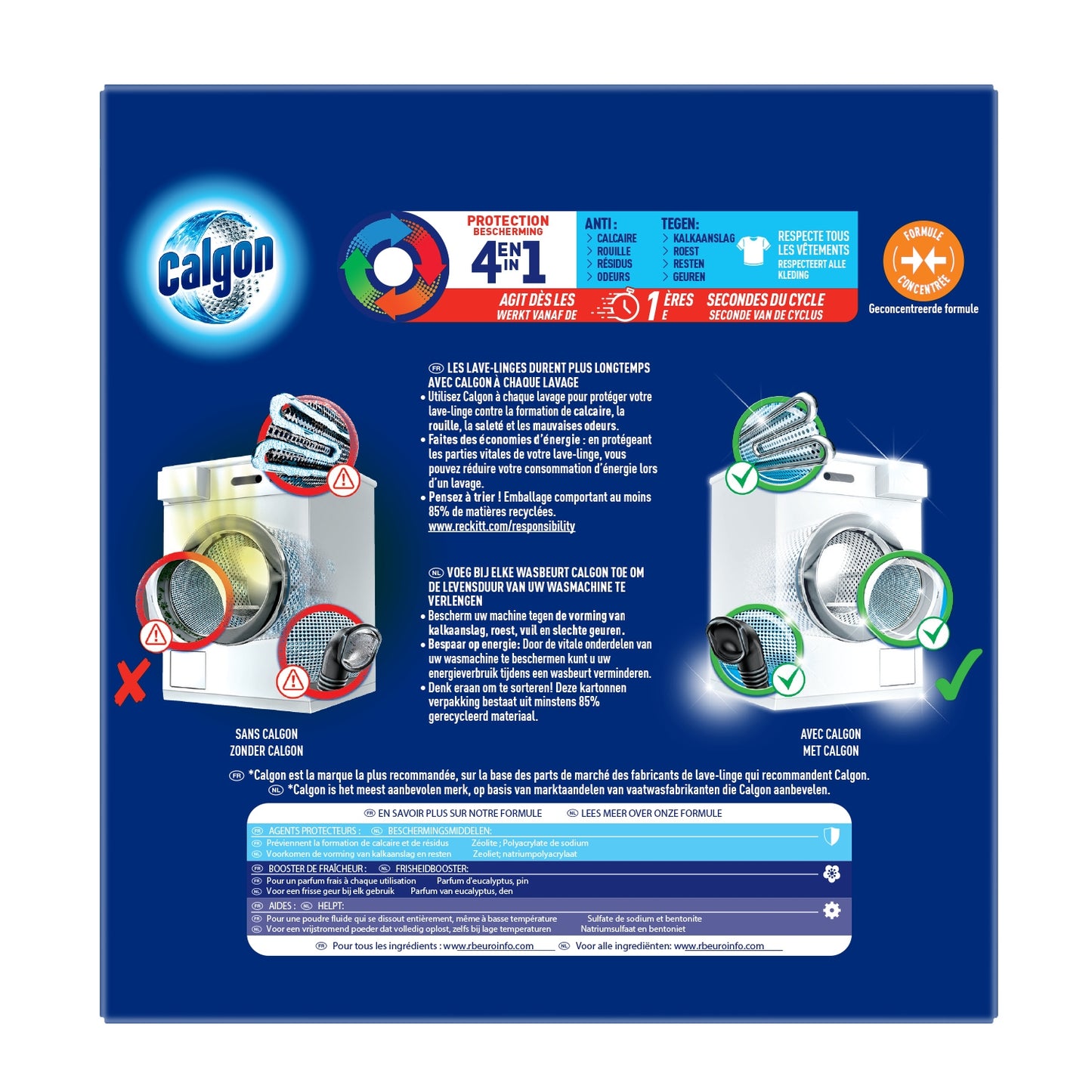 CALGON 4 in 1 Anti-Limescale Powder