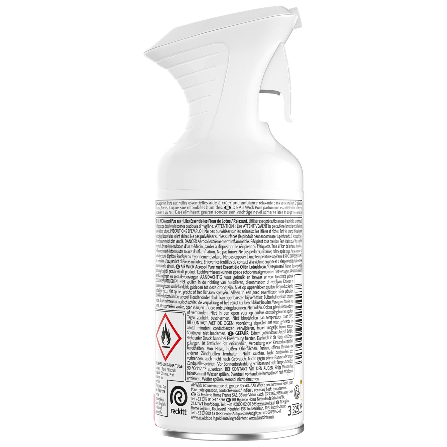 Désodorisant Spray Huiles Essentielles Relaxant Pure AIR WICK