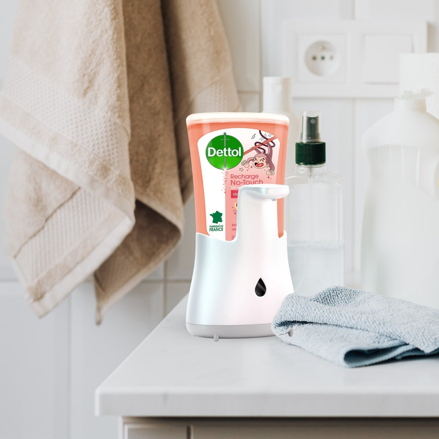 DETTOL Grapefruit Soap Dispenser + Refill