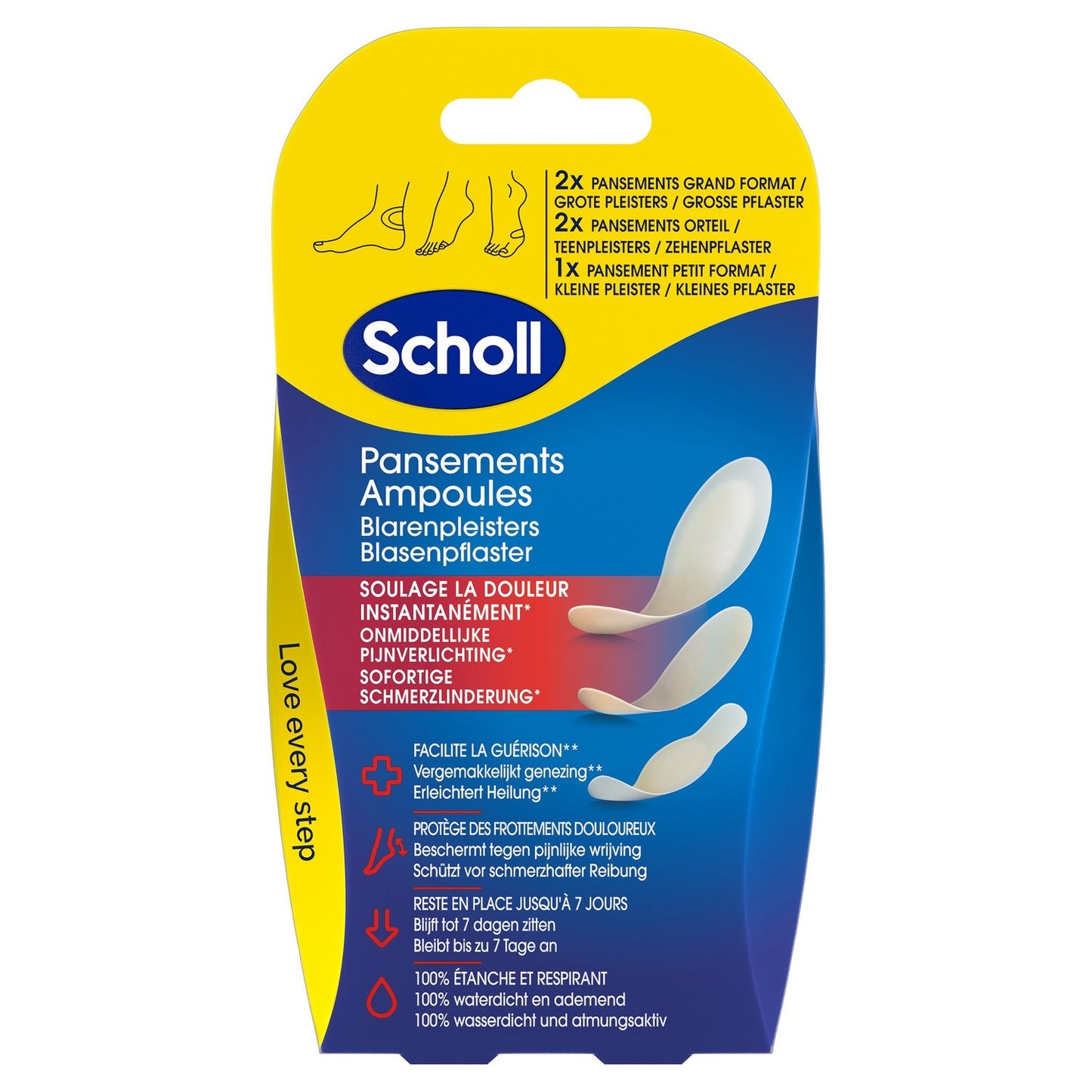 SCHOLL Blister Plasters