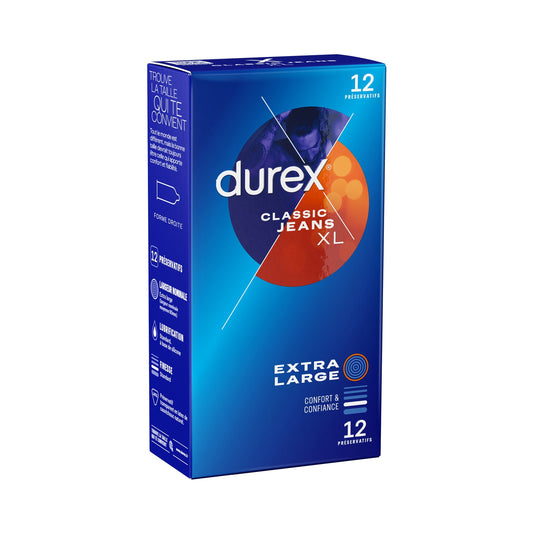 Préservatifs XL Classic Jeans DUREX