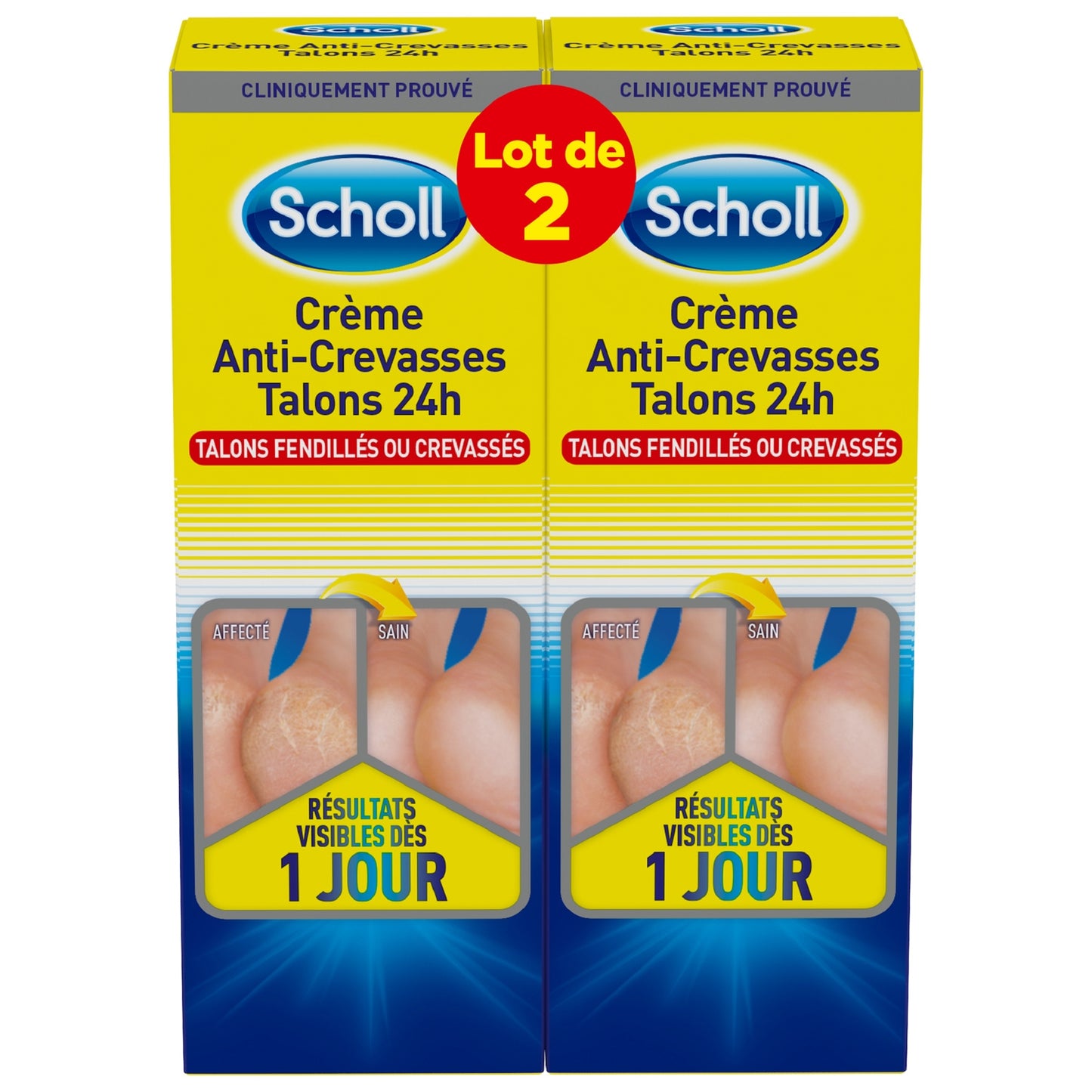 SCHOLL 24h Anti-Cracked Heel Foot Cream
