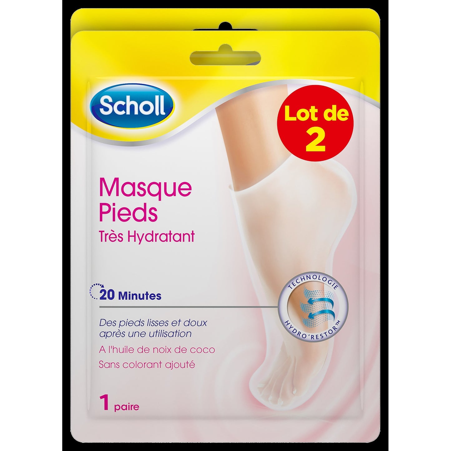 SCHOLL Very Hydrating Foot Mask