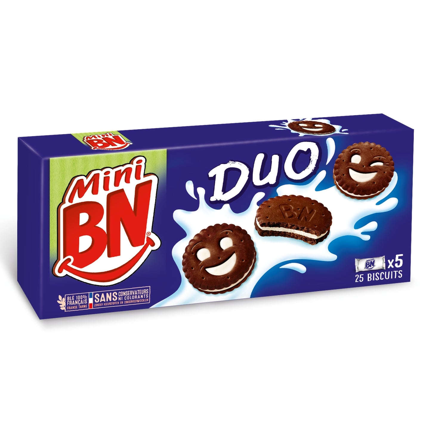 Biscuits chocolat-vanille BN