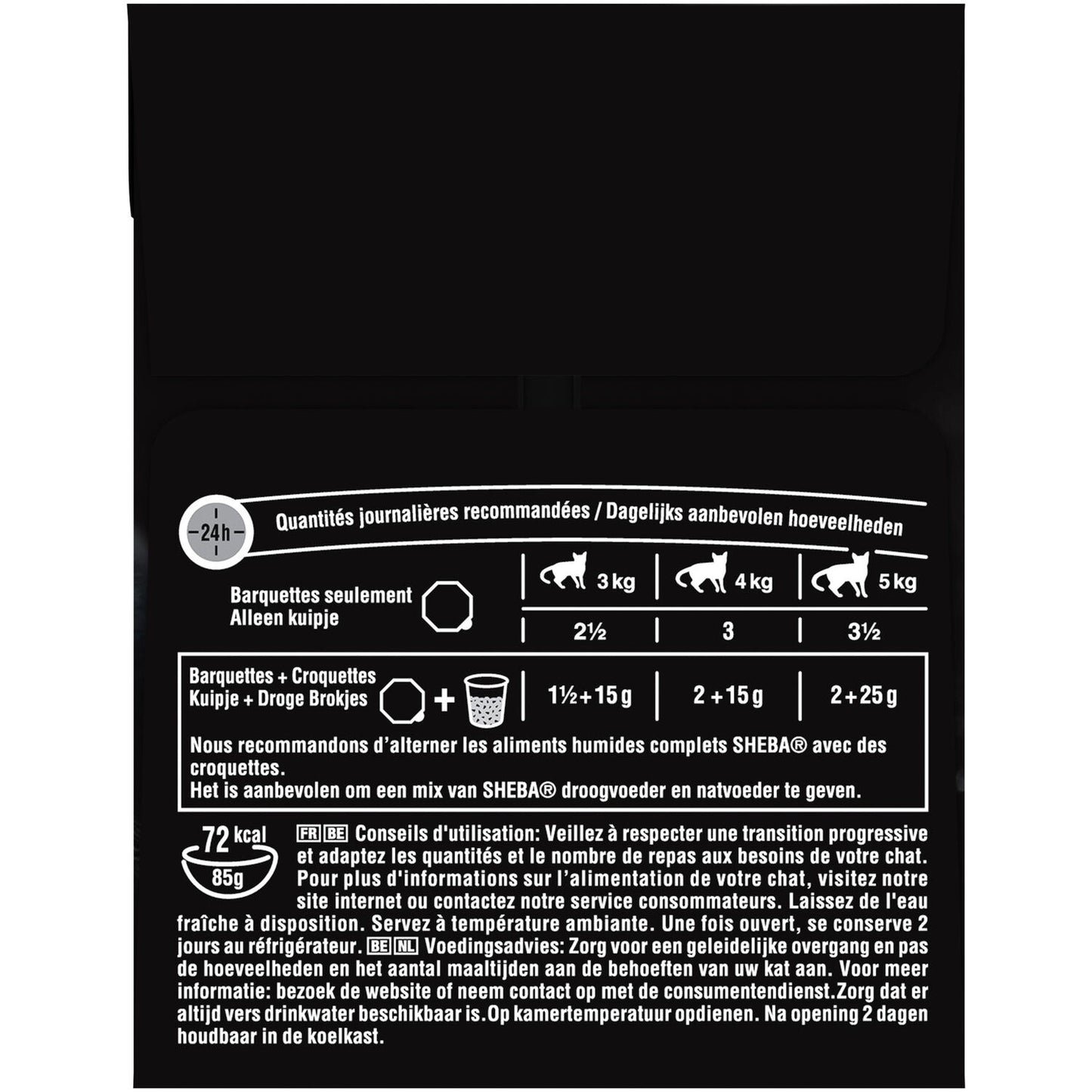 Pâtée pour Chat Adulte Mini Filets en Sauce Volaille SHEBA