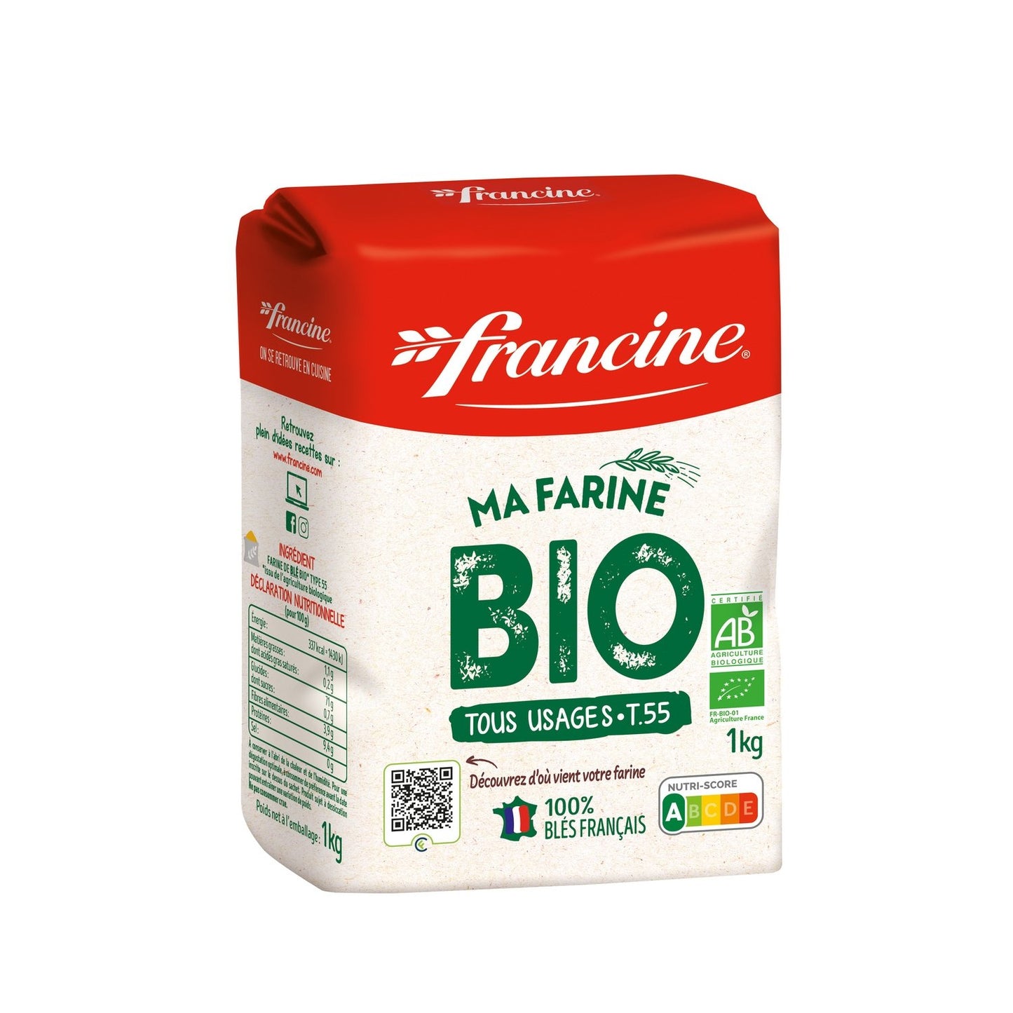 FRANCINE Bio T55 Weizenmehl