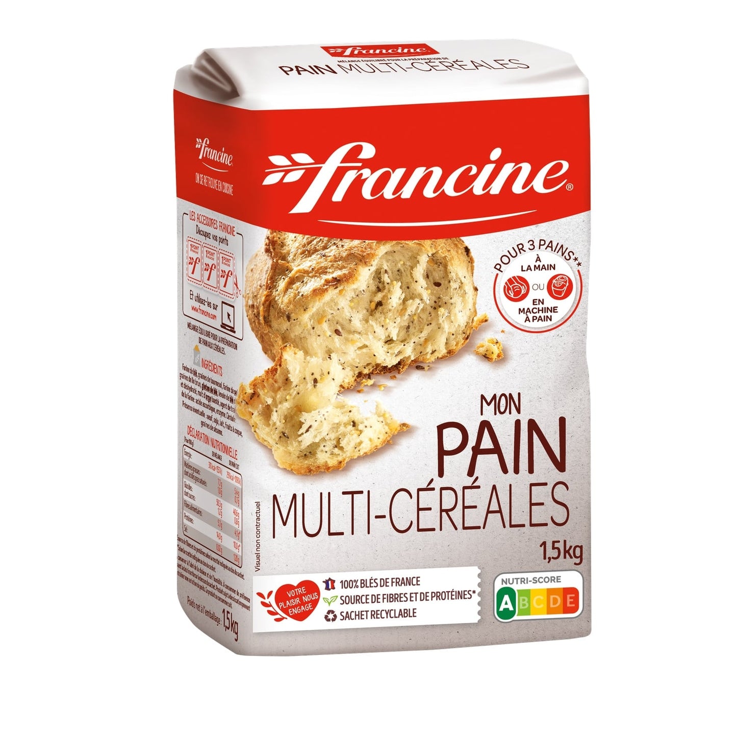 Préparation pour Pain Multi-Céréales FRANCINE