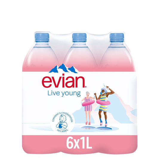 EVIAN Still Natural Mineral Water