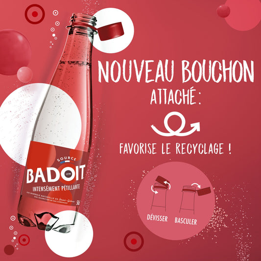 BADOIT Intensely Sparkling Natural Sparkling Mineral Water