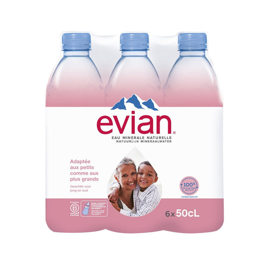 EVIAN Natural Mineral Water