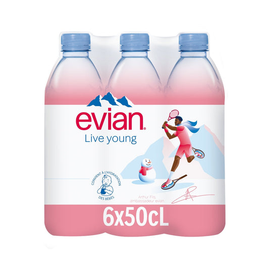 EVIAN Natural Mineral Water