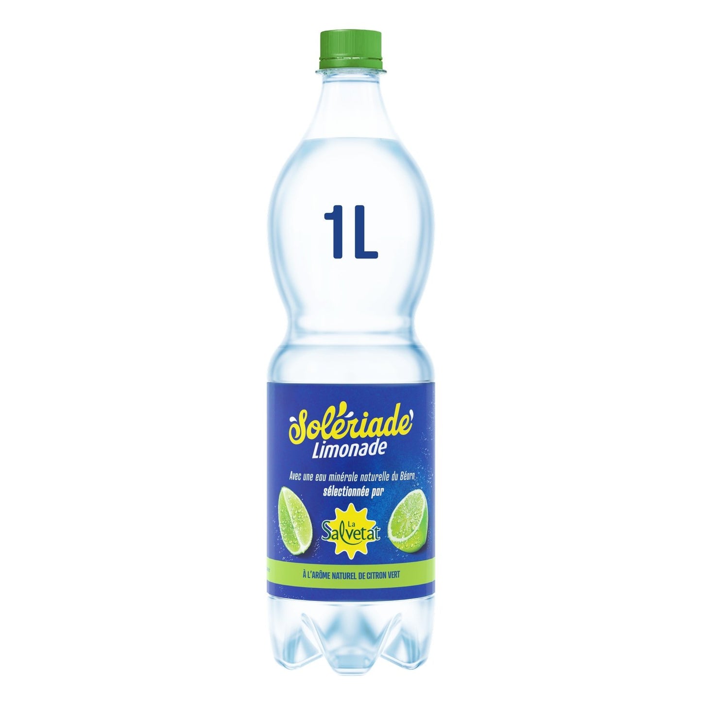 Limonade à l'Arôme Naturel de Citron Vert Solériade SALVETAT la bouteille de 1L