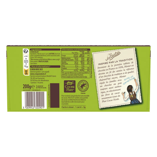 MENIER Dark Chocolate Dessert Bar