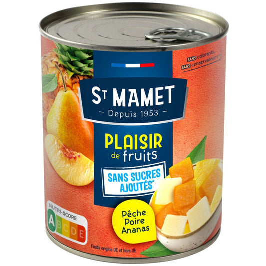 Fruits in Peach & Pear Syrup ST MAMET