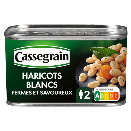CASSEGRAIN Firm and Soft Prepared White Beans