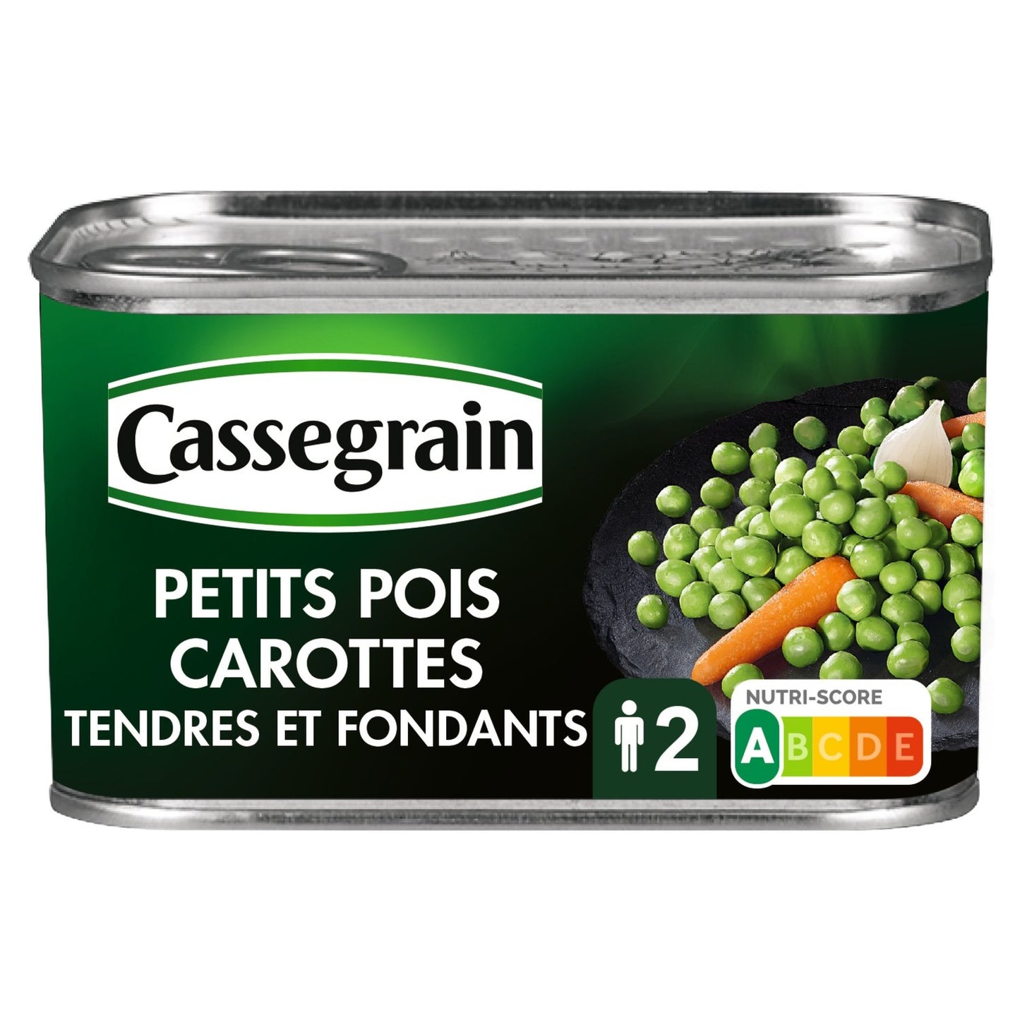 CASSEGRAIN Tender and Melting Peas and Carrots