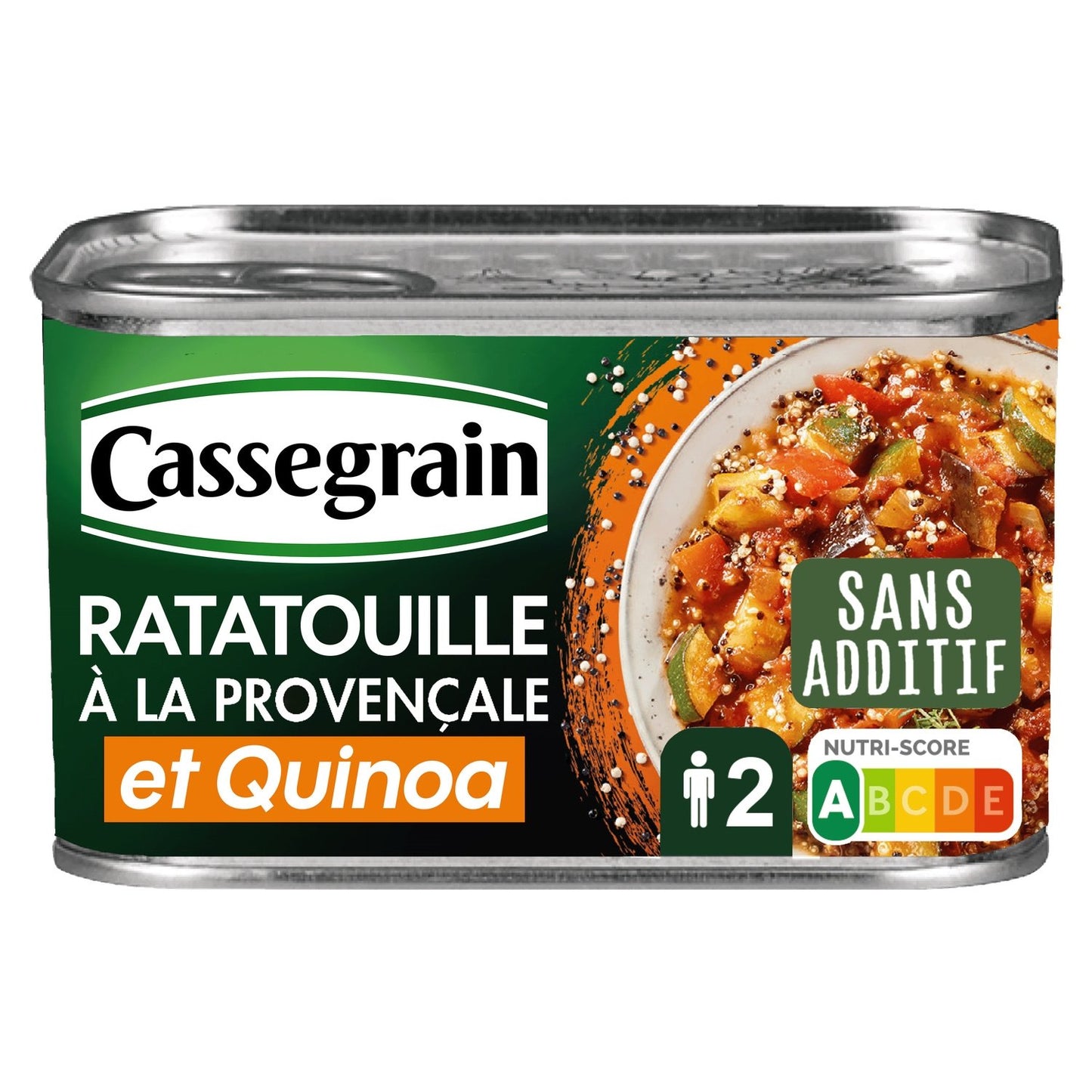 Vegetables and Quinoa Cooked Provencal Style CASSEGRAIN