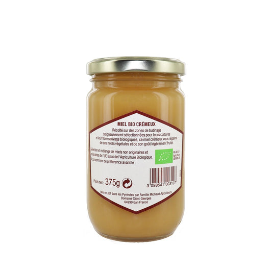 Organic Creamy Honey LA RUCHE AUX DELICES