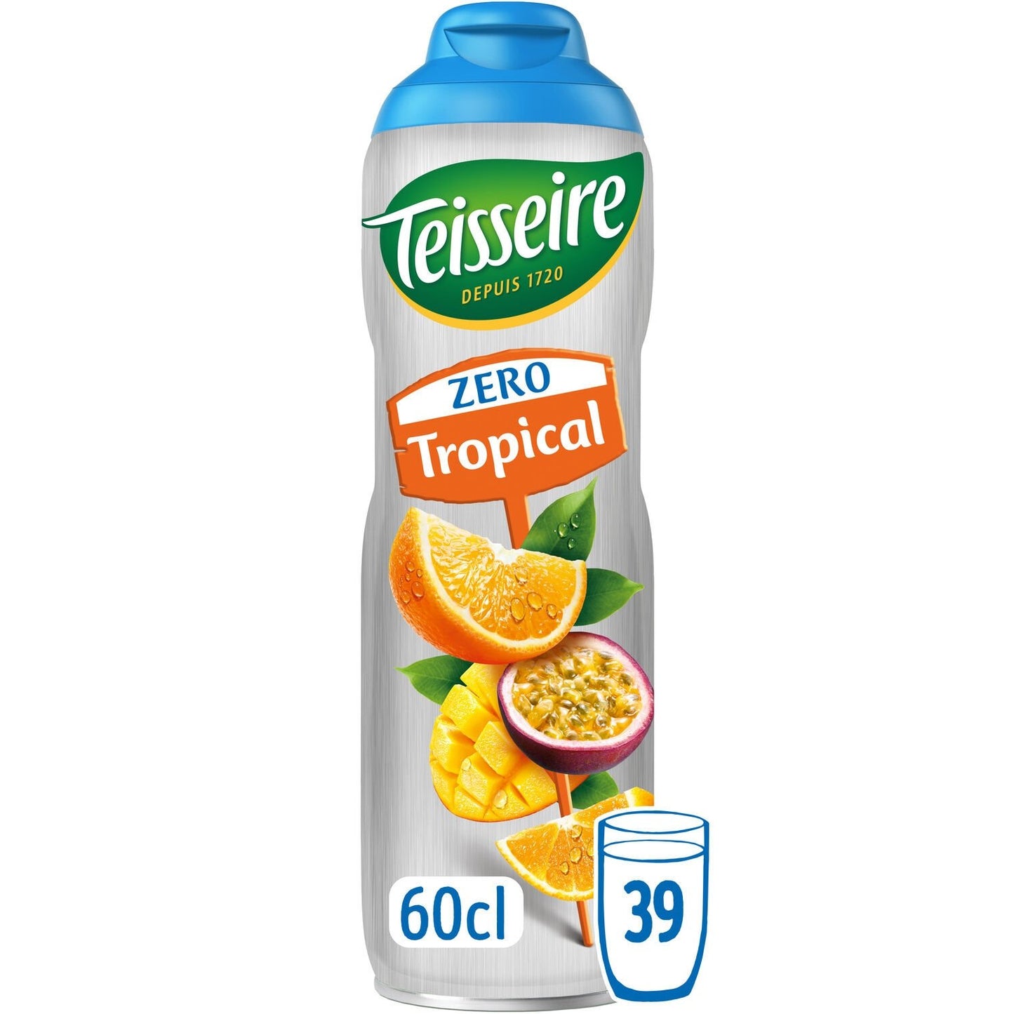 Boisson Concentrée Tropical Zero Sucre TEISSEIRE