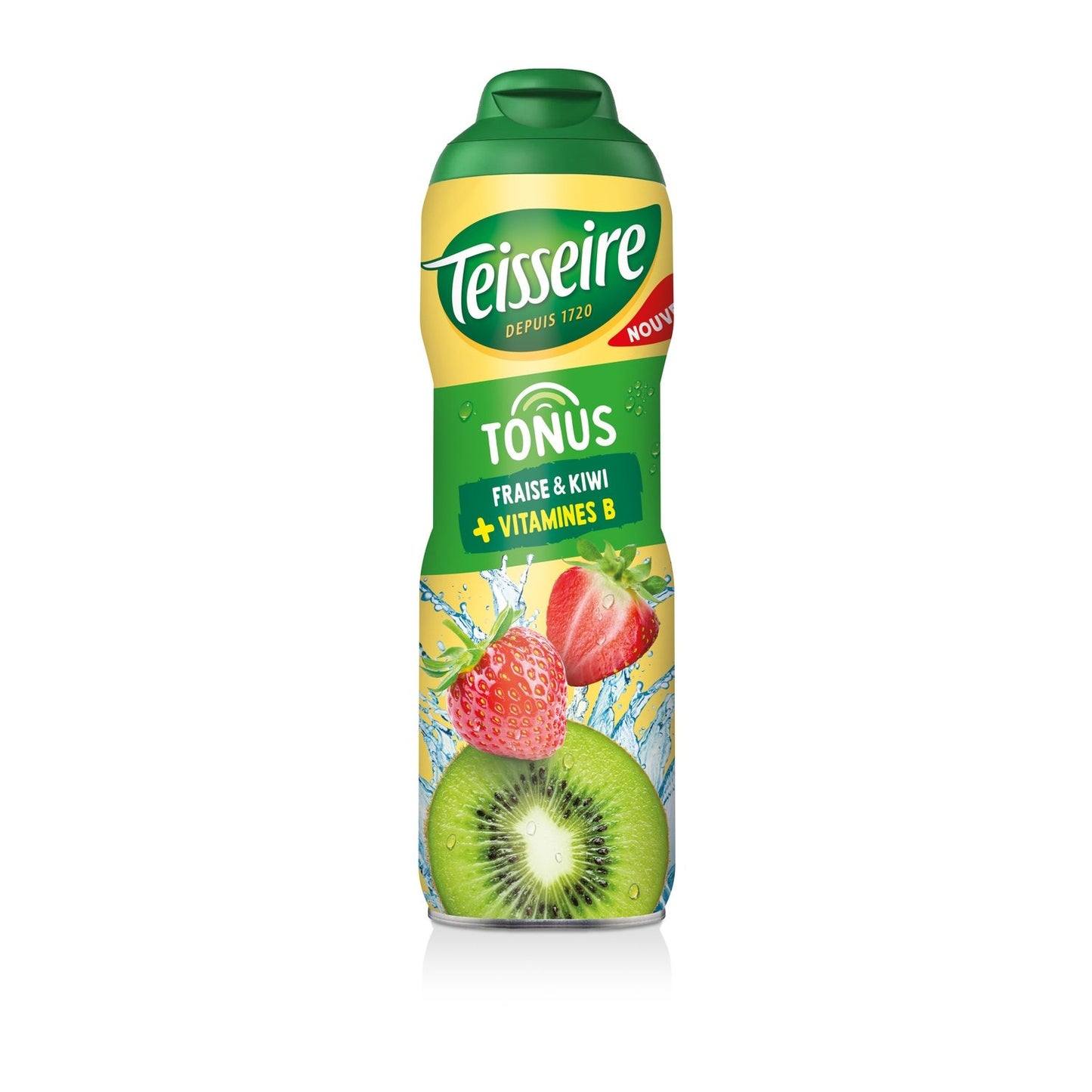 Sirop Tonus Fraise Kiwi TEISSEIRE la bouteille de 60cL