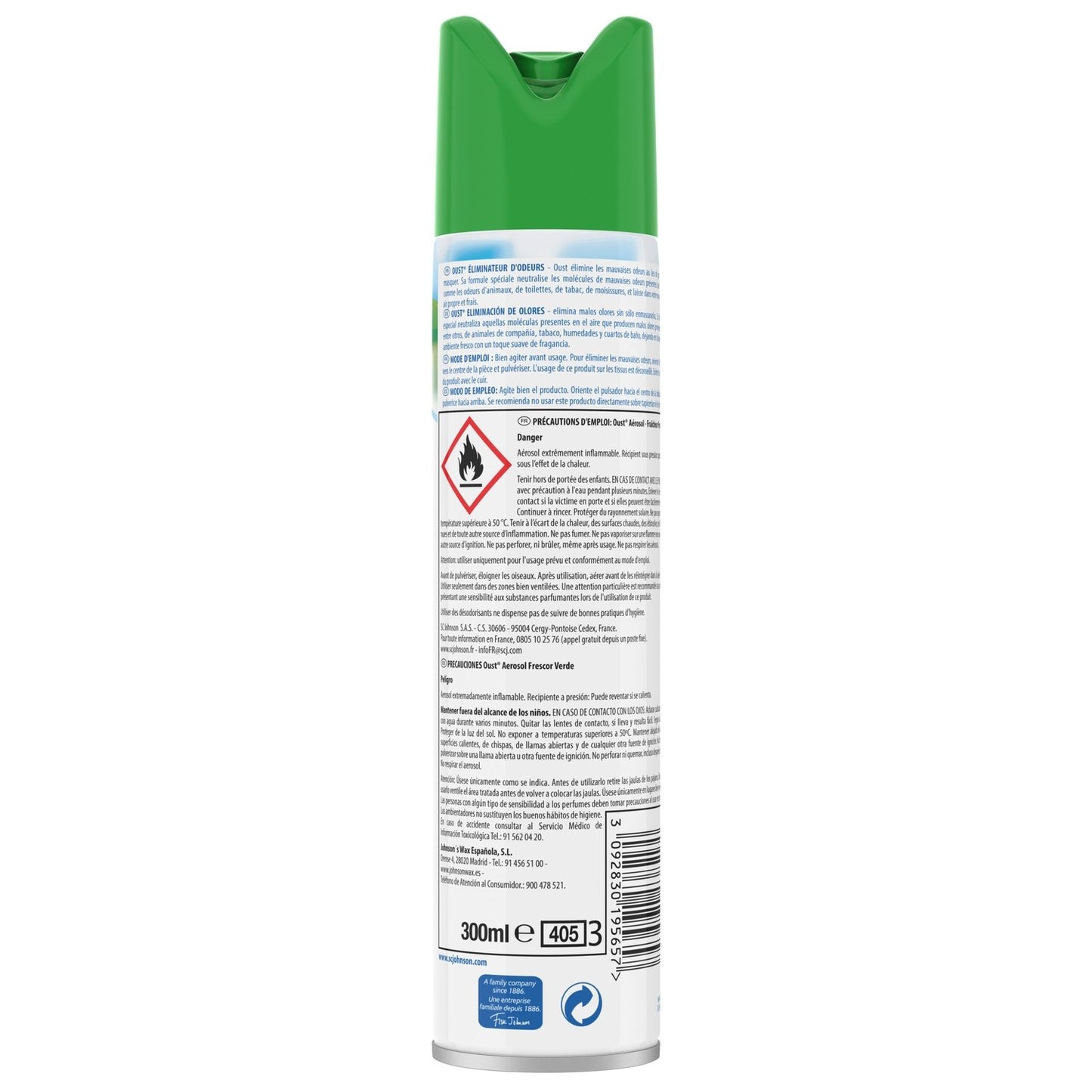 OUST Clean Freshness Spray Lufterfrischer