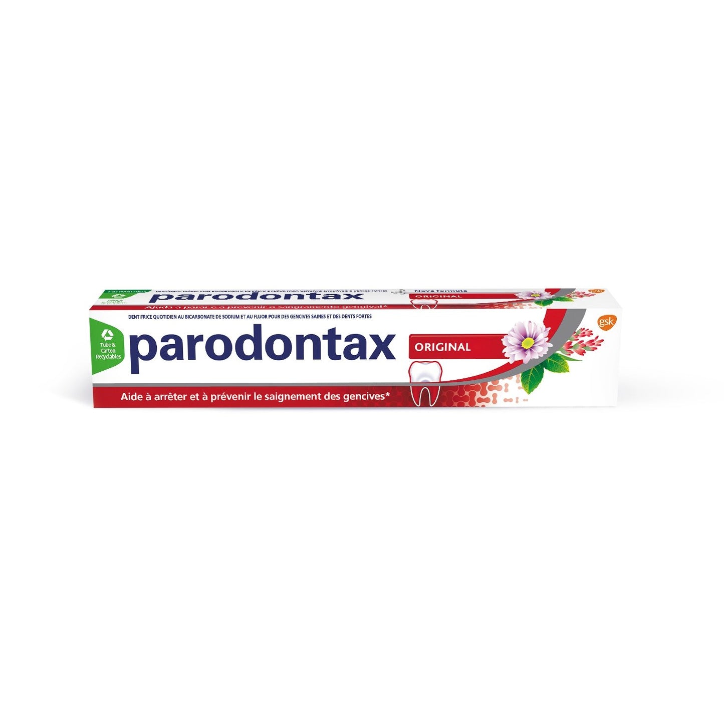 Dentifrice Prévient et Arrête le Saignement des Gencives PARODONTAX