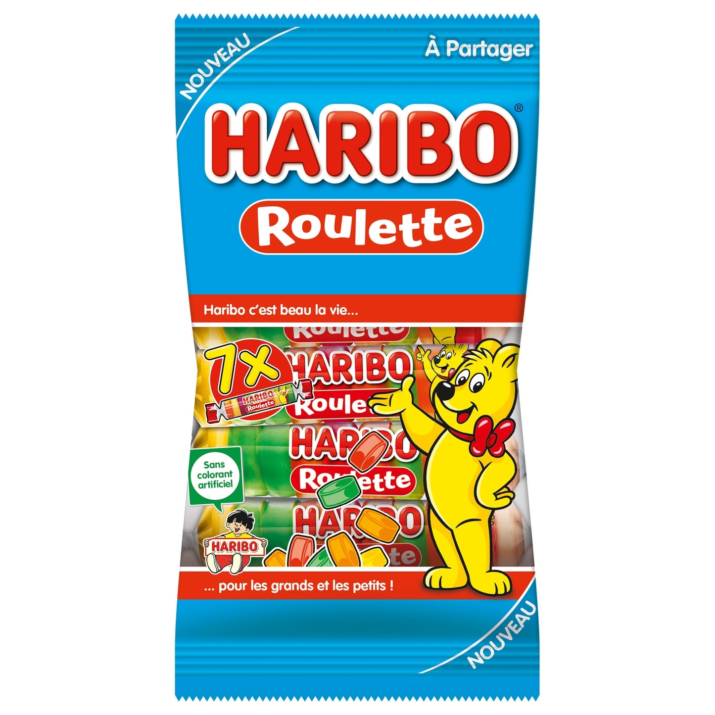Bonbon roulette mix HARIBO