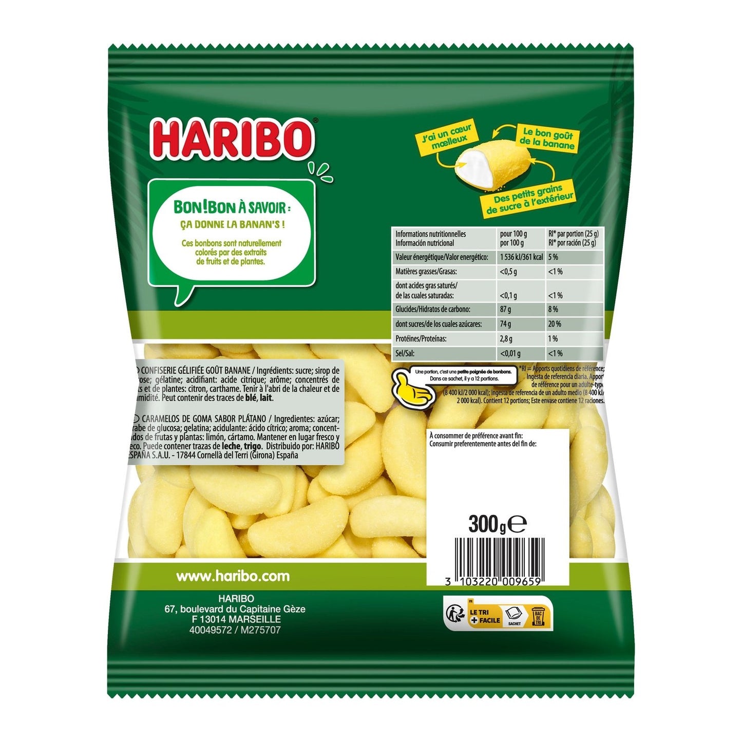 Bonbons Banan's HARIBO
