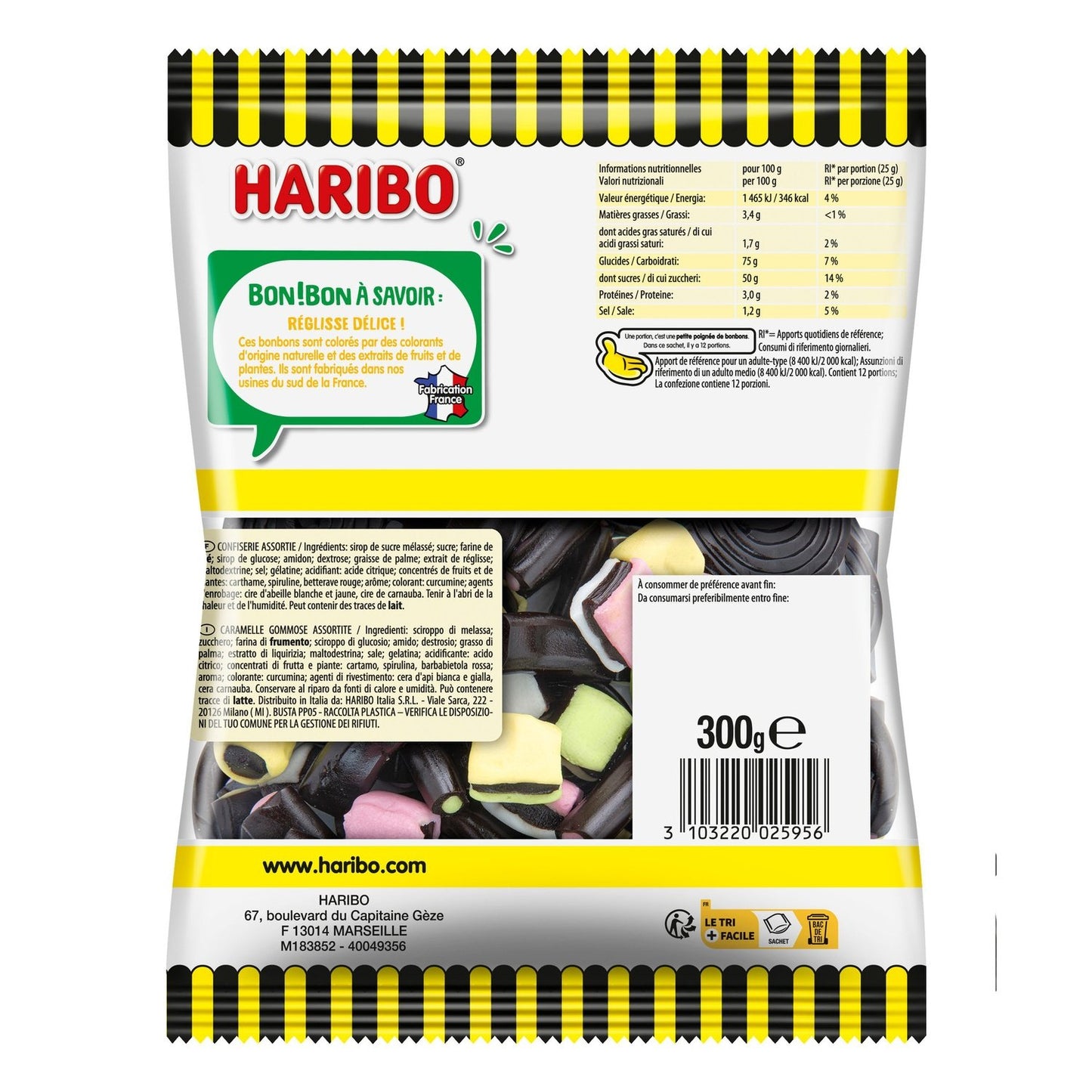 Bonbons Zanzigliss HARIBO
