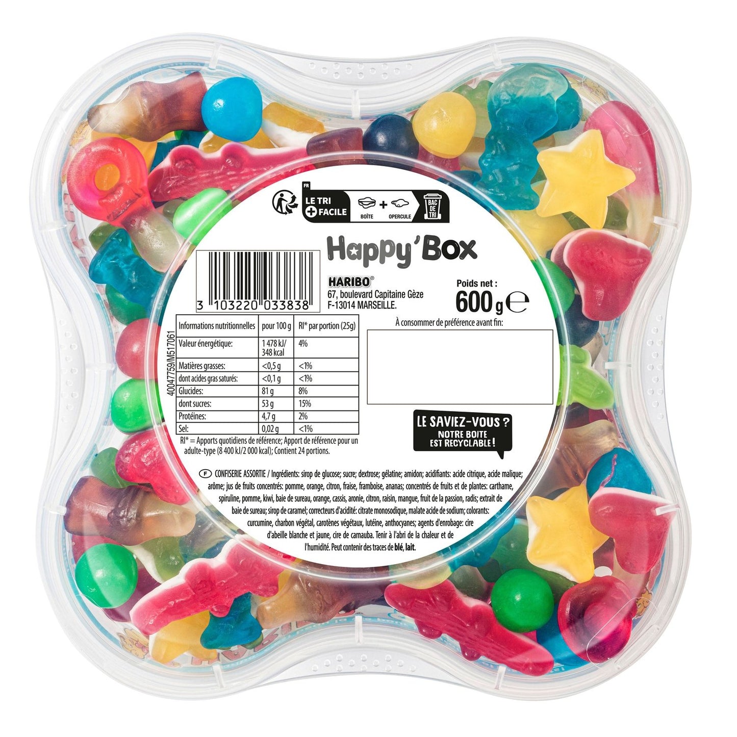 HARIBO Happy Box Bonbons