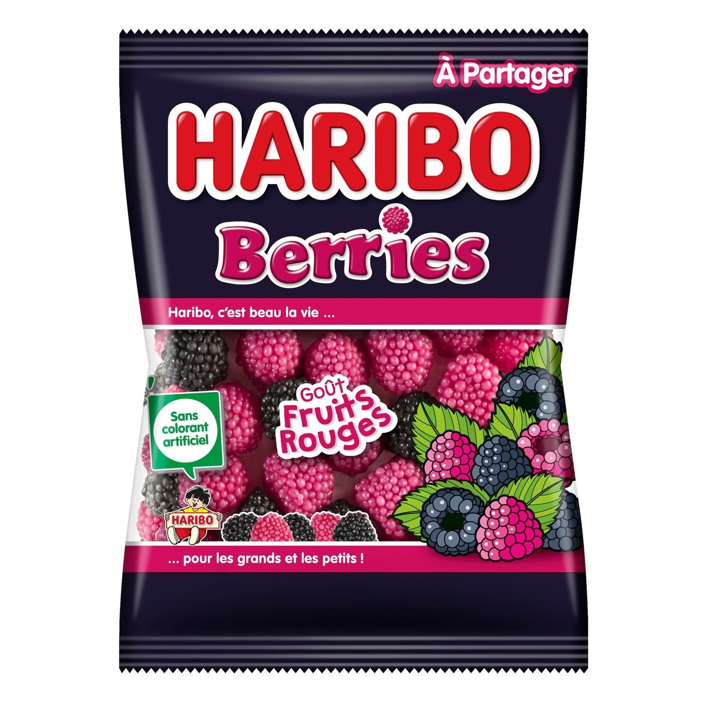 Bonbons Berries HARIBO le paquet de 200g