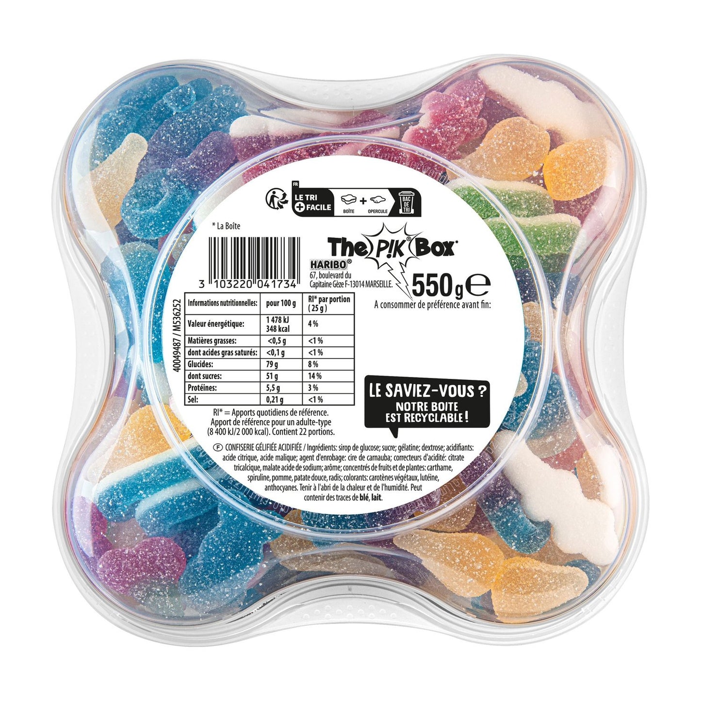 HARIBO Pik Box Bonbons