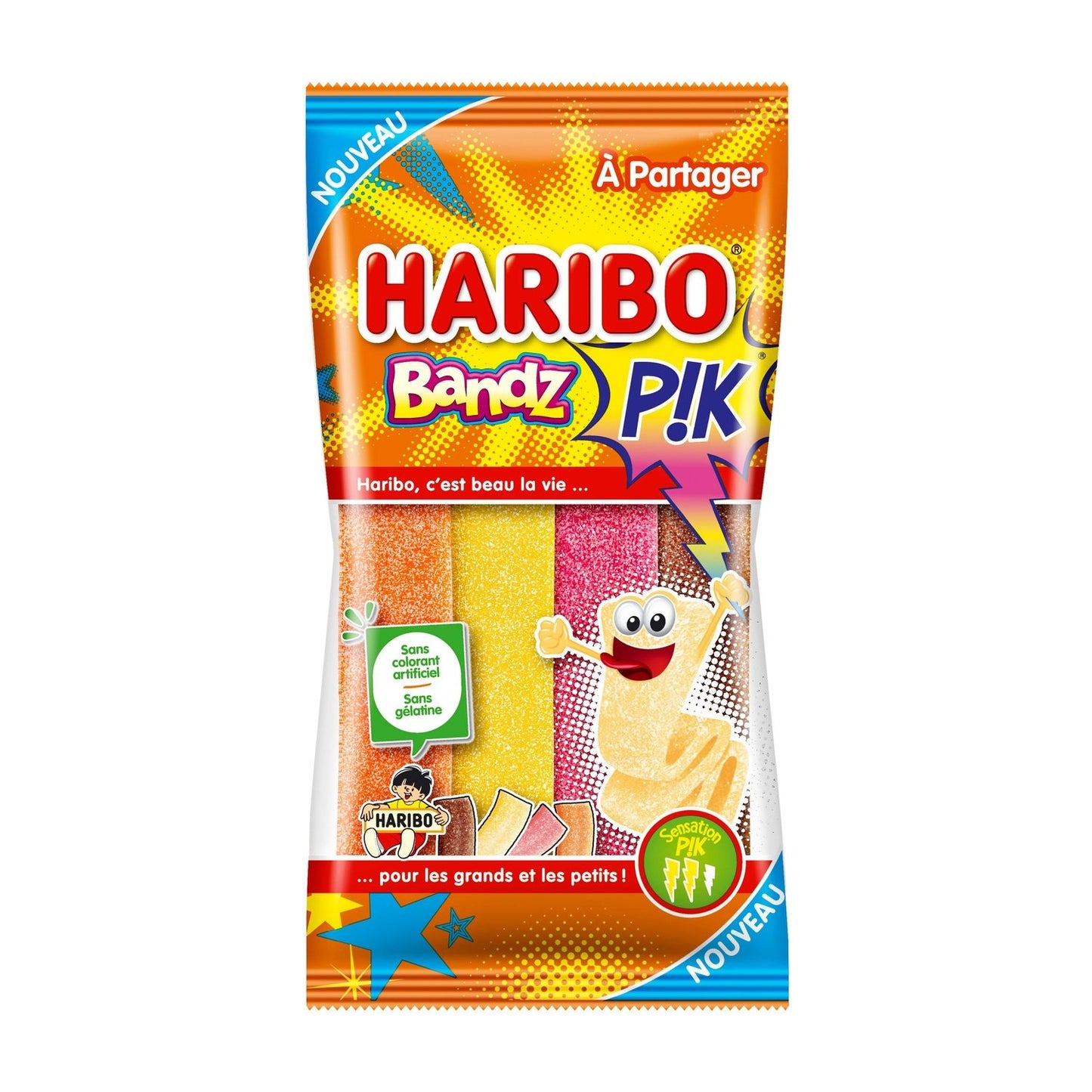 Bonbons Bandz Pik HARIBO le paquet de 200g